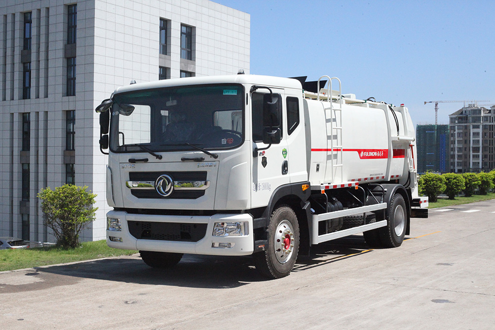 dernier camion de déchets de cuisine de 18 tonnes