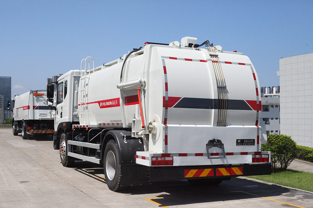 dernier camion de déchets de cuisine de 18 tonnes