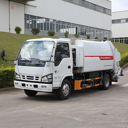 How should the FULONGMA sanitation garbage truck be maintained to prolong its service life?