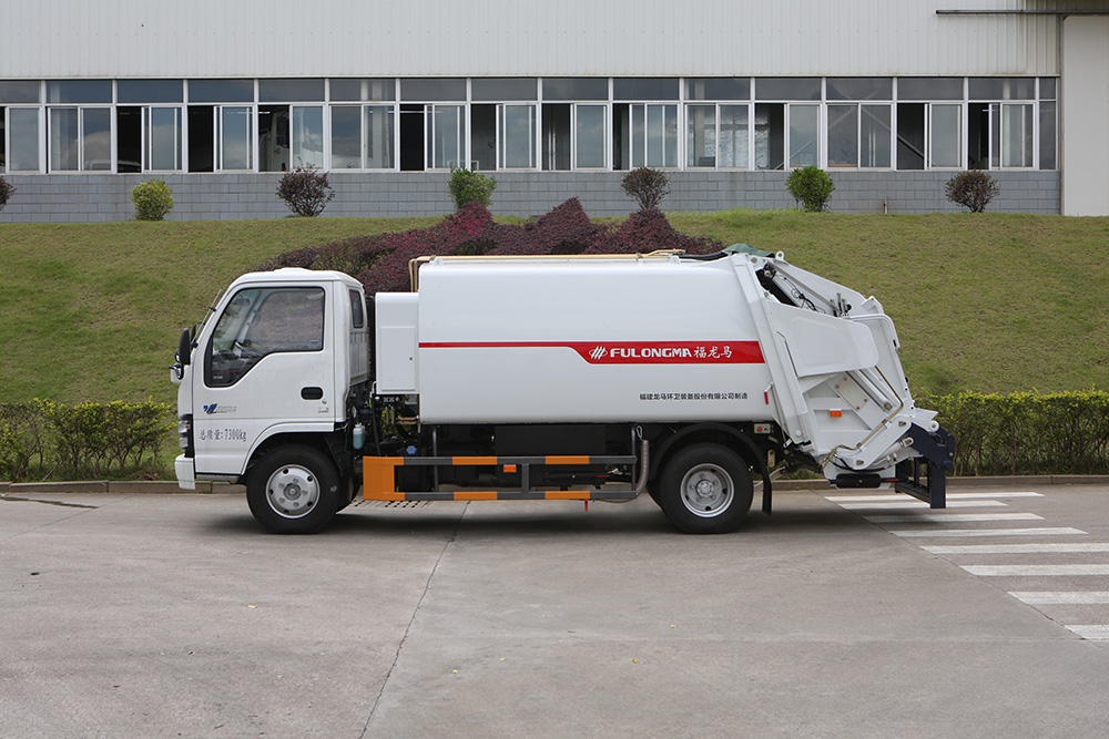 How should the FULONGMA sanitation garbage truck be maintained to prolong its service life?