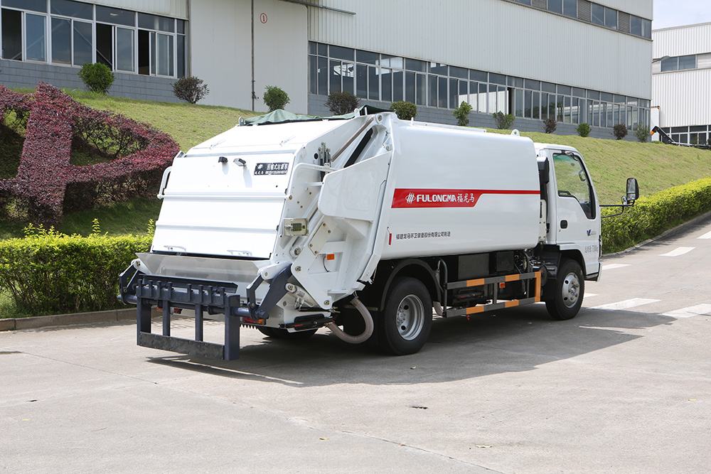How should the FULONGMA sanitation garbage truck be maintained to prolong its service life?