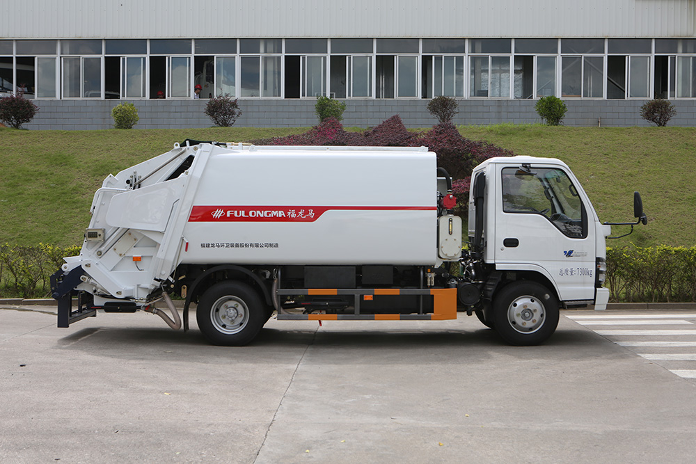 How should the FULONGMA sanitation garbage truck be maintained to prolong its service life?