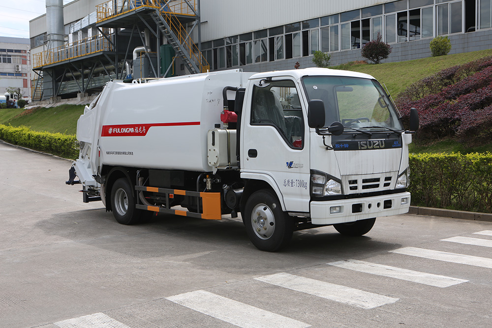 How should the FULONGMA sanitation garbage truck be maintained to prolong its service life?