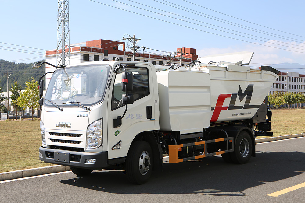 camion à ordures sans fuite