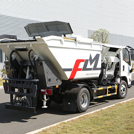 FULONGMA leak-free dump garbage truck performance characteristics and working principle