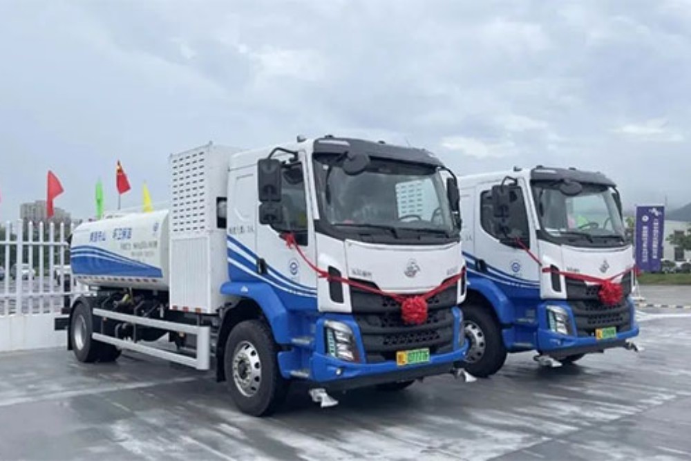 hydrogen-energy sanitation vehicles