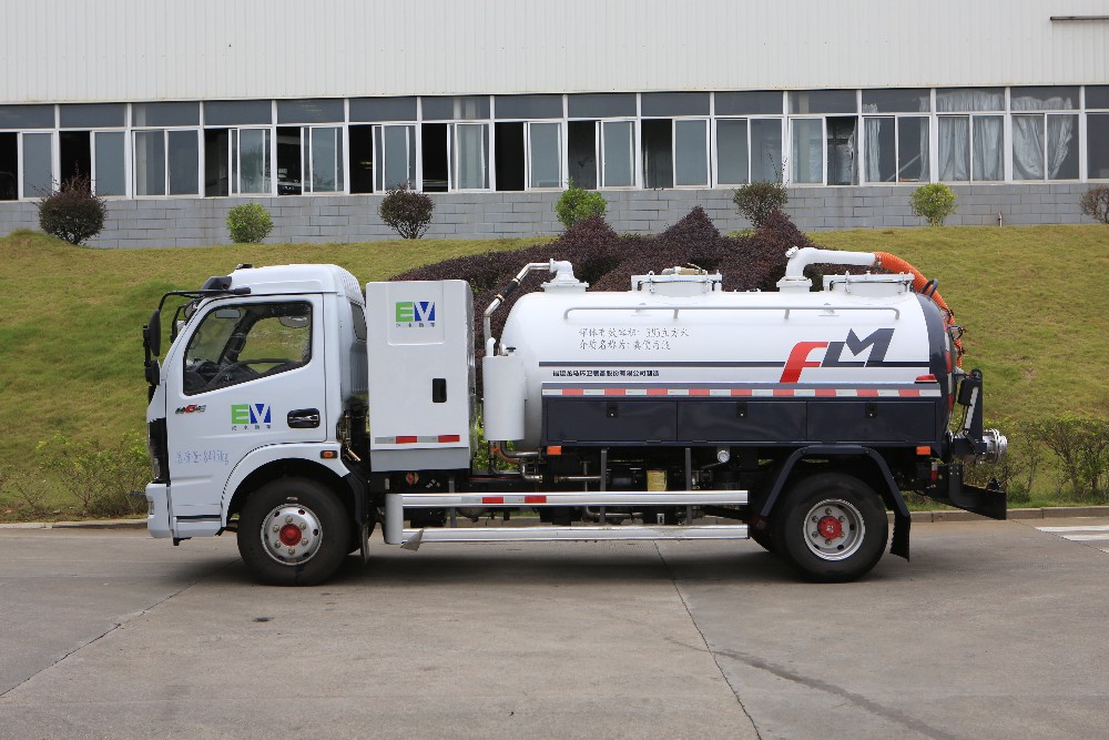 Electricity Septic Cleaning Truck