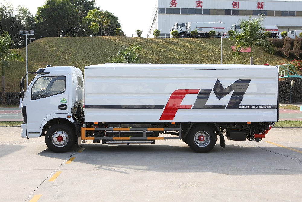 Electric Seals Dustbin Transfer Truck