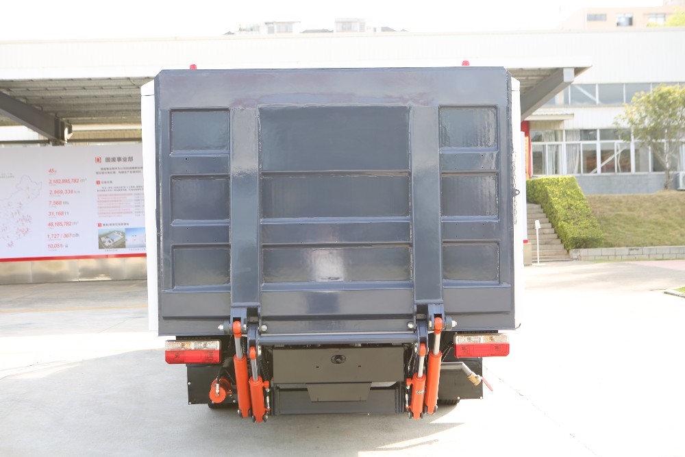 Electric Seals Dustbin Transfer Truck