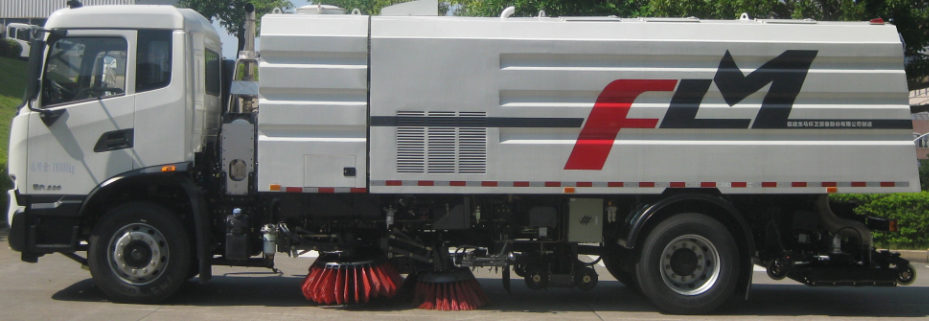 road pollution removal truck