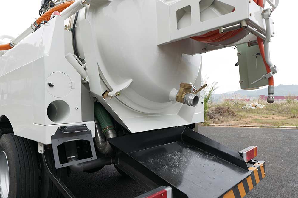 What is a sewage truck and what is it used for?