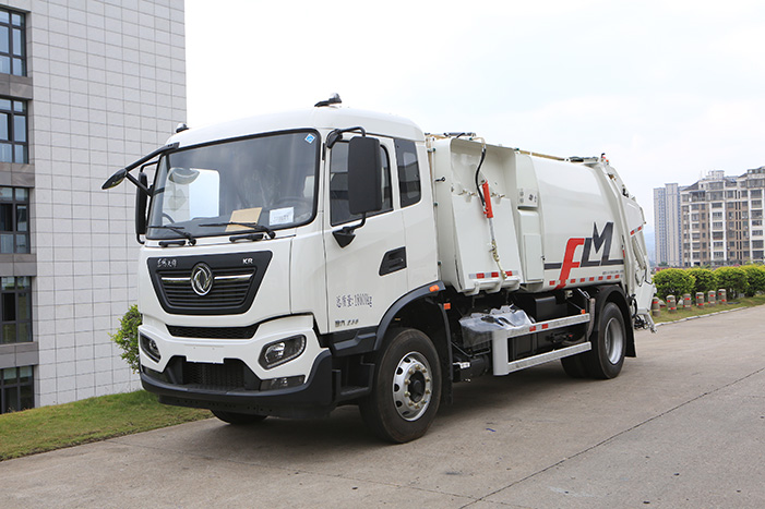 Performance characteristics and configuration of Fulongma compression garbage truck