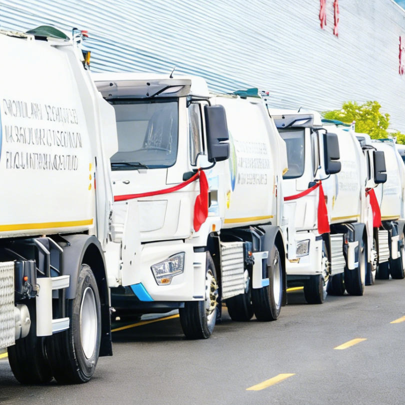 FULONGMA Powers Central Asia: 30 Electric Garbage Compactor Trucks Head to Uzbekistan