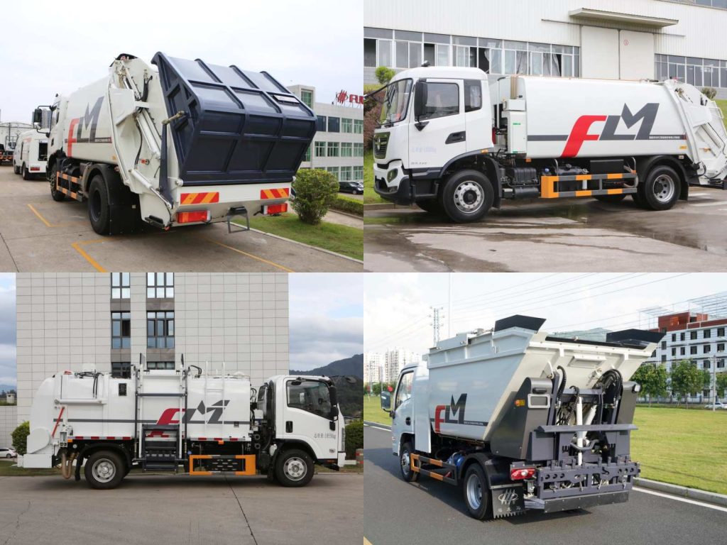 main types of garbage trucks
