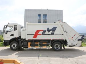 the high-performance garbage compactor truck is designed to achieve superior waste density