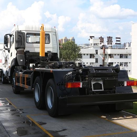 Transform Waste Operations with a Multi-Container Hook-lift Garbage Truck