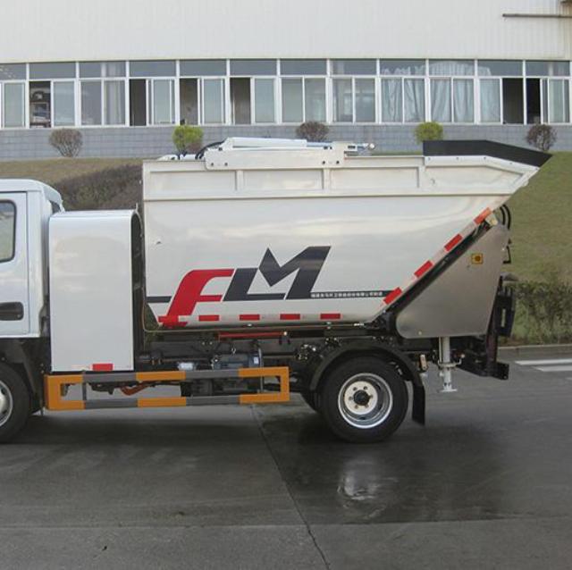 Why cities are switching to electric self-loading garbage trucks for residential routes