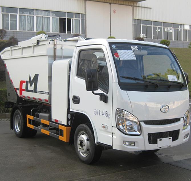 Why cities are switching to electric self-loading garbage trucks for residential routes
